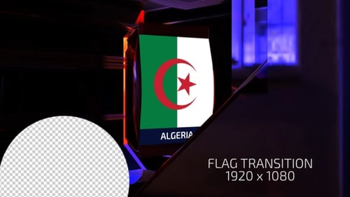 Algeria Flag Transition