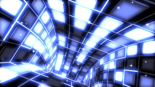 Tunnel Flashing White