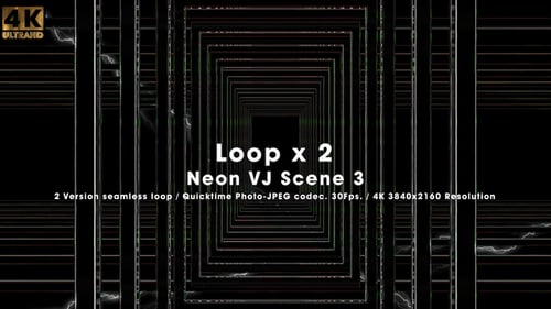 Neon Vj Scene 3