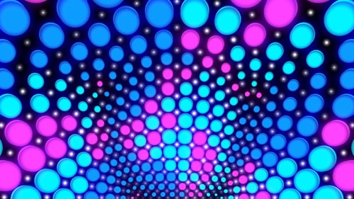 Blinkender LED-Hintergrund