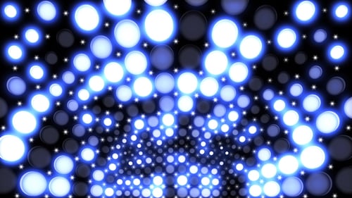 Blinkender weißer LED-Hintergrund