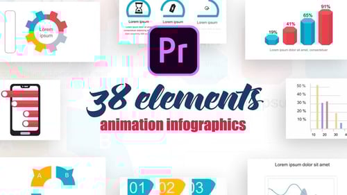 Animated Infographics for Business and Data Presentation