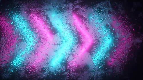 Bright Neon Arrows