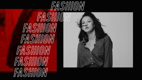 Dynamic Fashion Promo Video with Modern Text Animations