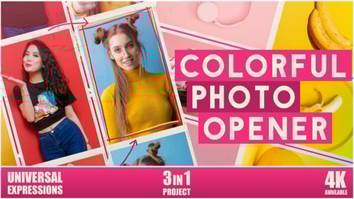 Colorful Photo Opener