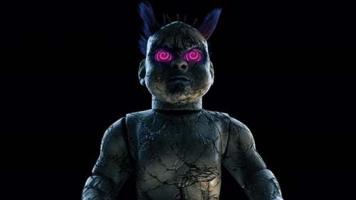 Abandoned Punk Doll With Lasers Eyes VJ Loop