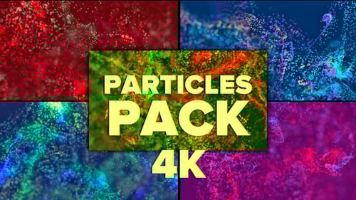 Dynamic Abstract Fluid Particle Stream Motion Background