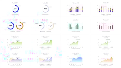 Animated Business Data Charts Pack