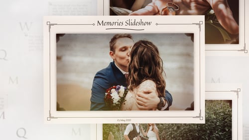 Photo Memories And Moments Slideshow