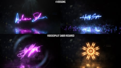 Neon Signature Reveal Pack