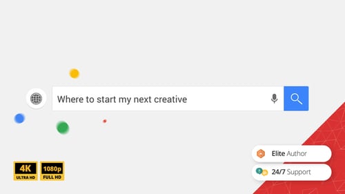 Web Search Logo Reveal