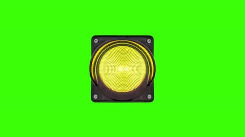 Animated Light Cycle Red, Green, and Yellow