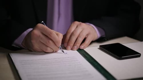 Signature du contrat