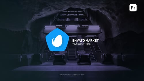 Minimal Animated Social Media Logo Reveal Intro