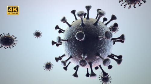 Covid-19 Corona Delta Lambda Virus Variant - 4K
