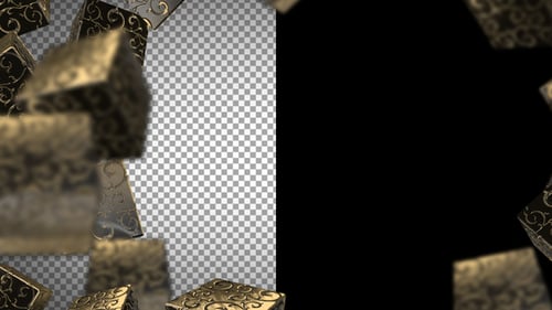 Gold Carved Big Frame And Transitions