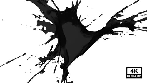 Purple Paint Drops Splash V2