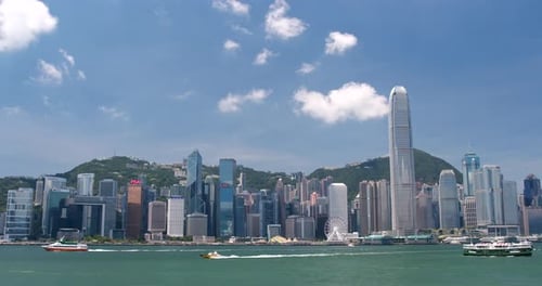 Stadtbild Hongkongs