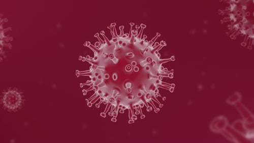3D Virus Loop Animation for Medical and Scientific Presentations