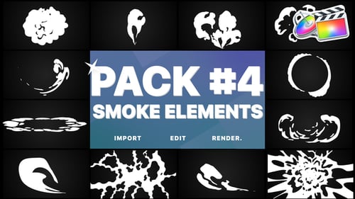 Dynamic Hand-Drawn Smoke and Cloud Effect Transitions