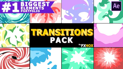Liquid Transitions Collection | After Effects