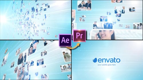 Multi-Image Logo Revealer - Premiere PRO