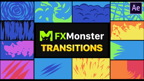Stylish Transitions | After Effects