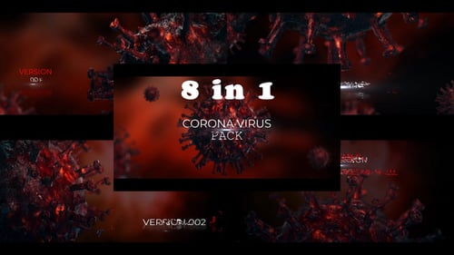 3D Coronavirus Animation for Medical and Science Projects
