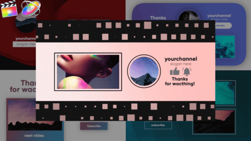 Youtube-Endkarten - Final Cut Pro