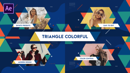 Triangle Colorful Opener