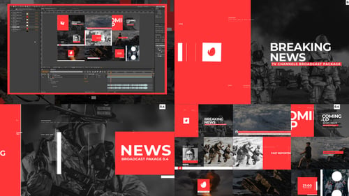 Paquete de transmisión de noticias V4