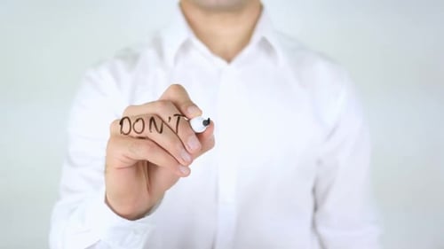 Writing Don't Be Afraid to Be Different