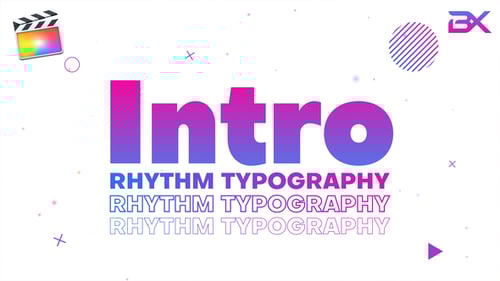 Rhythm Typography Intro