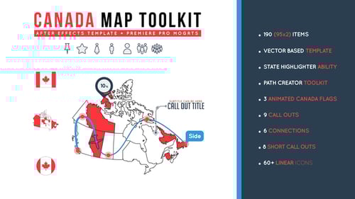 Kit de herramientas de mapas de Canadá