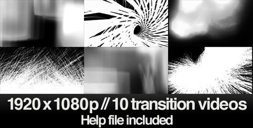 10 HD Transitions Bundle - E