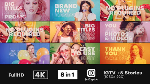 Big Titles Promo Slides
