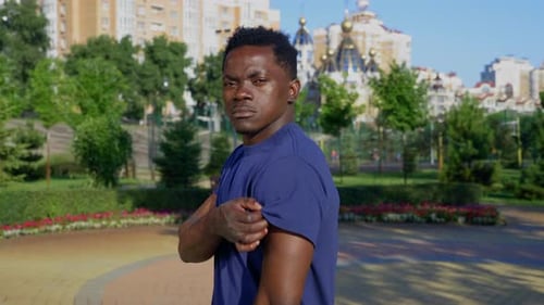 Young Adult Proudly Displays Vaccine Bandage