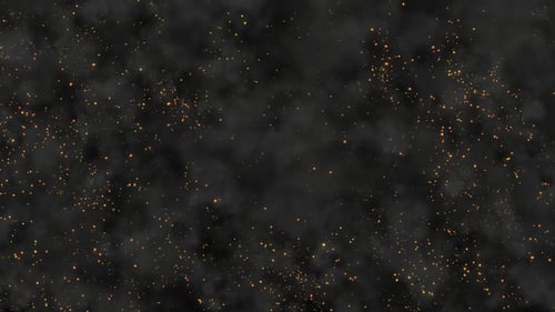 Fire Sparks And Smoke Background Loop