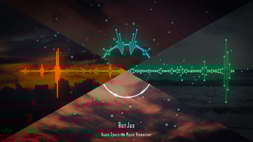Audio Spectrum Music Visualizer