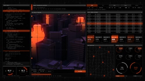 Technodrome HUD UI Pack