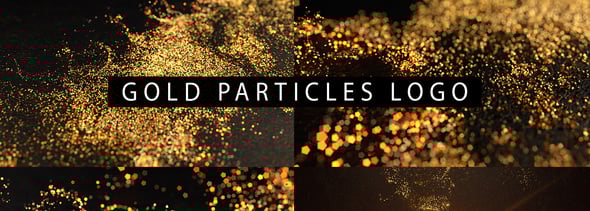 Gold Particles Logo