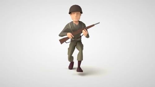 4 Video Game soldiers