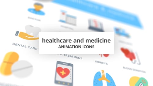 Animated Healthcare and Medical Icons for Explainer Videos