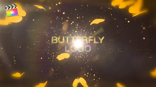 Butterfly Logo Reveal