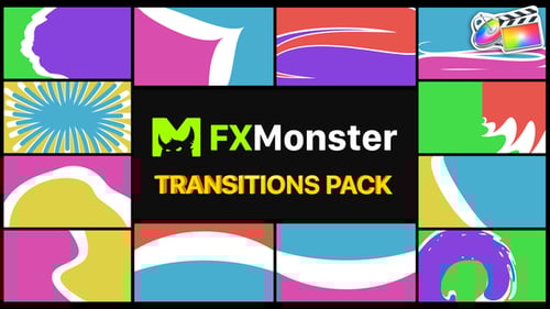 Colorful Transitions Pack | FCPX