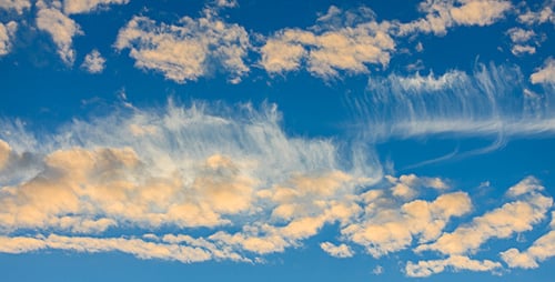 Goldene Wolken — Zeitraffer