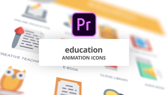 Cover for Education - Animation Icons (MOGRT)