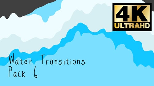 Animated Fluid Water Transitions Pack