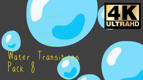 Fluid Water Splash Transitions Pack