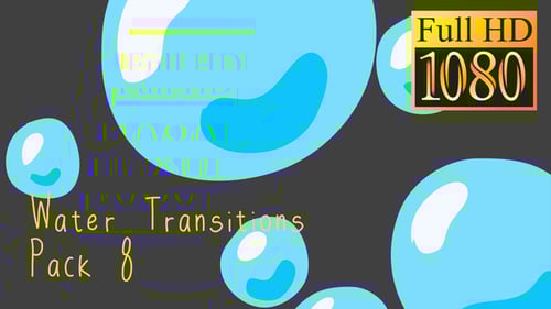 Animated Water Fluid Transitions Pack